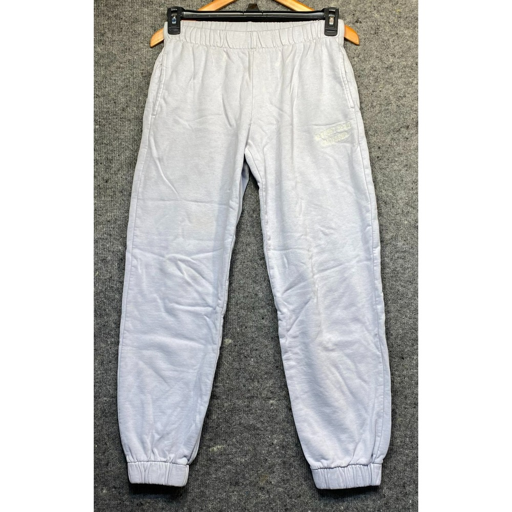 Brandy Melville Newport Beach California Jogger Rosa Sweatpants Gray S/M
